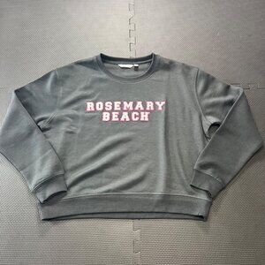 Camp David Rosemary Beach Gray Crewneck Sweatshirt S Casual Pullover